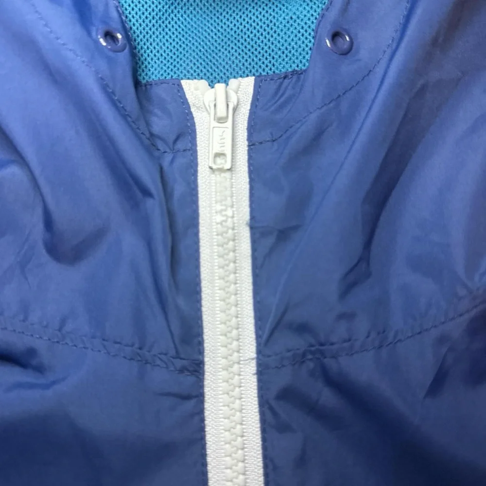 Volcom VTG 2010s Blue Colorblock Lightweight Zip-Up Windbreaker Jacket — SMALL - Picture 6 of 8
